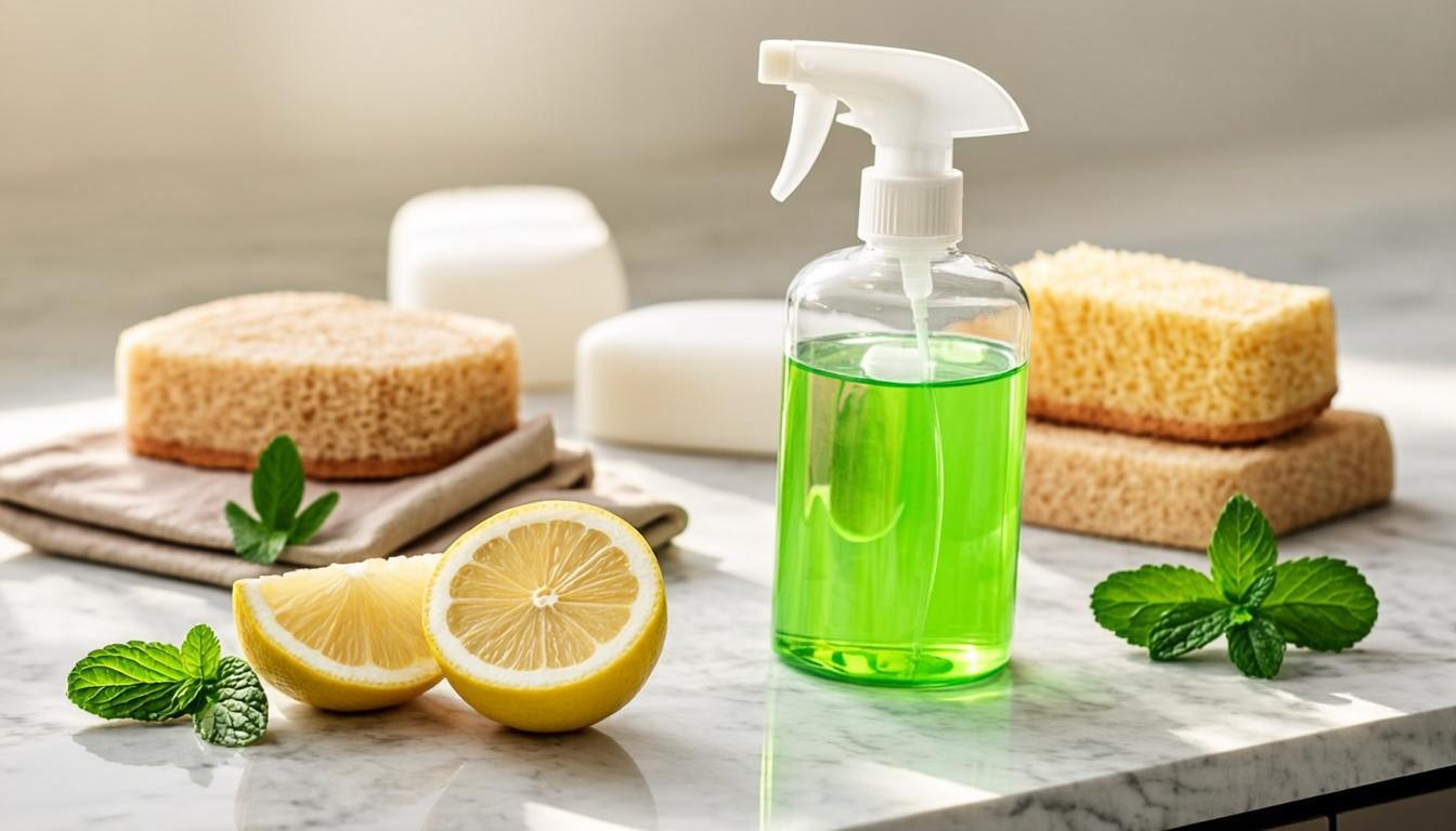 Produits d'entretien écologiques utilisés par Hello Ménage